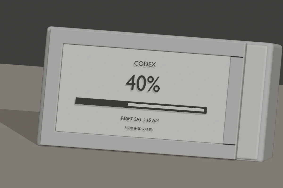Thinner-rim CAD revision with an offset right side